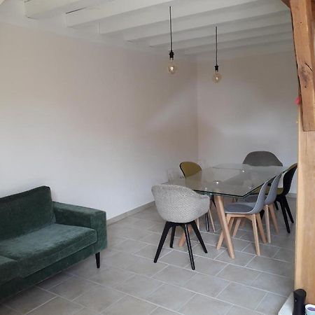 Вилла Maison En Pierre Totalement Renovee Marsainvilliers Экстерьер фото